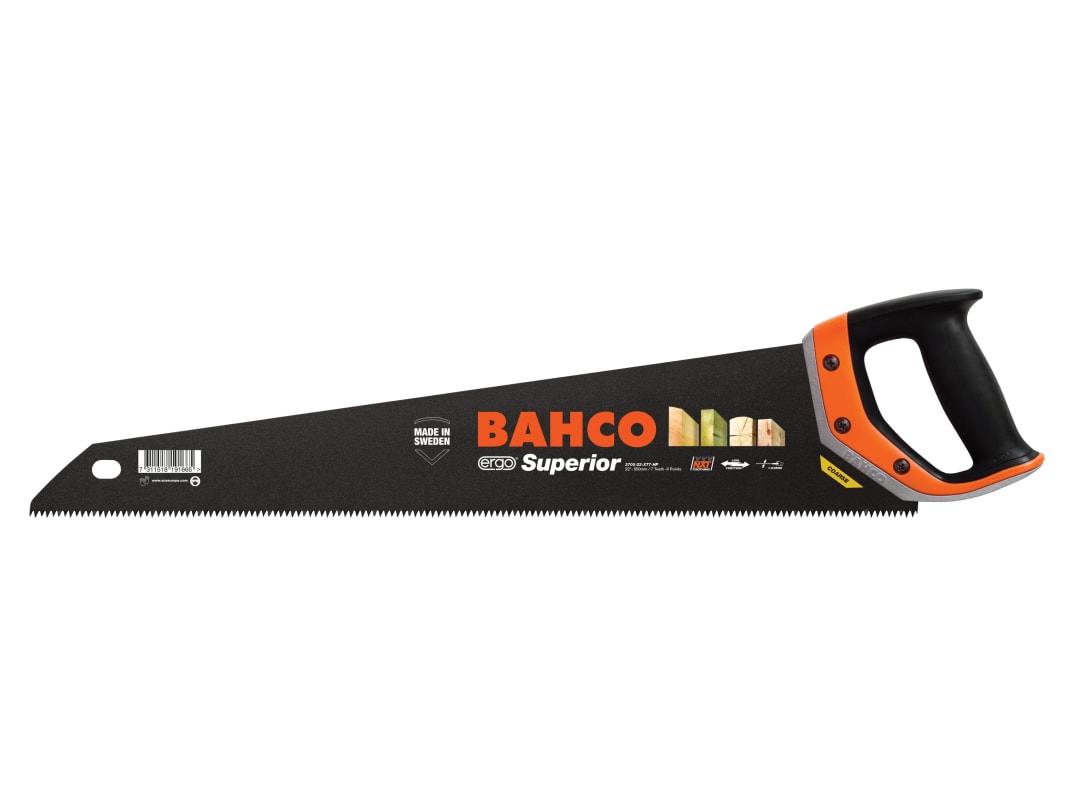 B&Q - 2700-24-Xt7-Hp 2700-24-Xt-Hp Superior Handsaw 600mm 24In 7 Tpi Bah270024Xt - Image 7