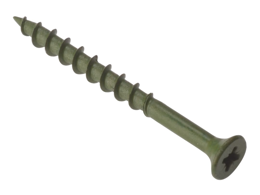 Forgefix Unisex Green Decking Screw Pozi St Anti-Corrosion 4.5 X 55Mm Box 200 - Image 9