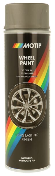 Motip Wheel Spray Paint - Steel Effect - 500 ml - Image 3