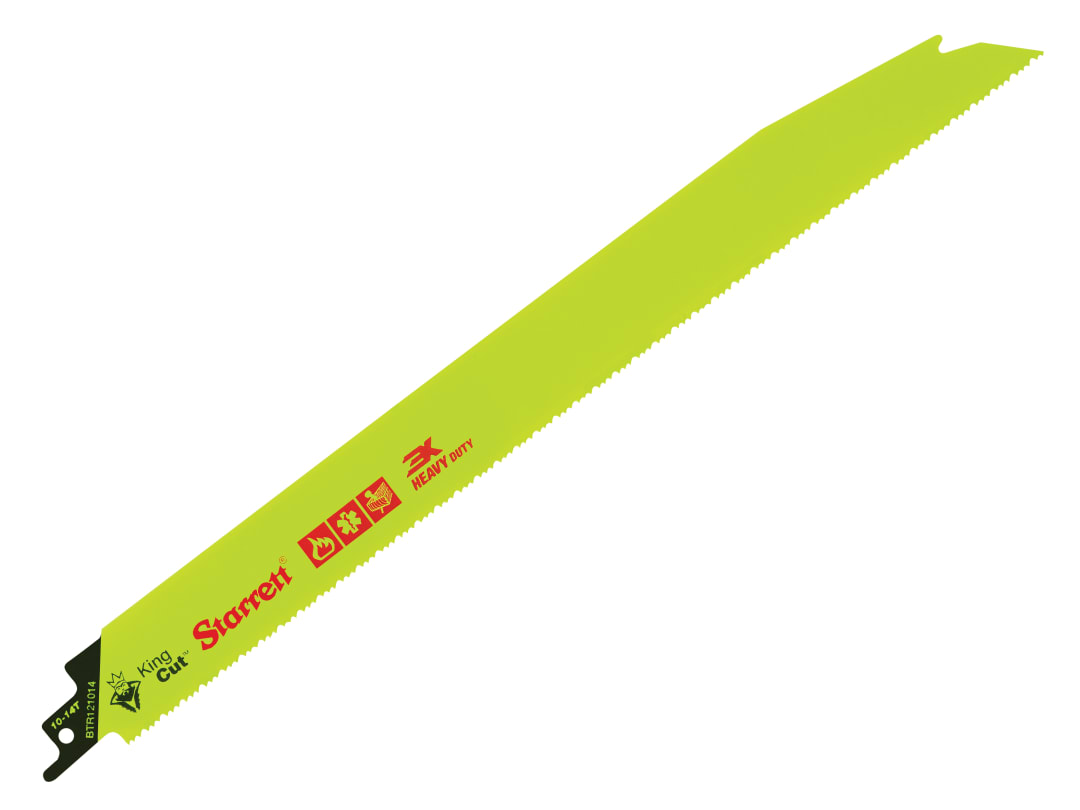 Starrett Btr121014-5 Btr121014-5 Bi-Metal King Cut™ Demolition Blade 300Mm 10-14 Tpi (Pack 5) - Image 6