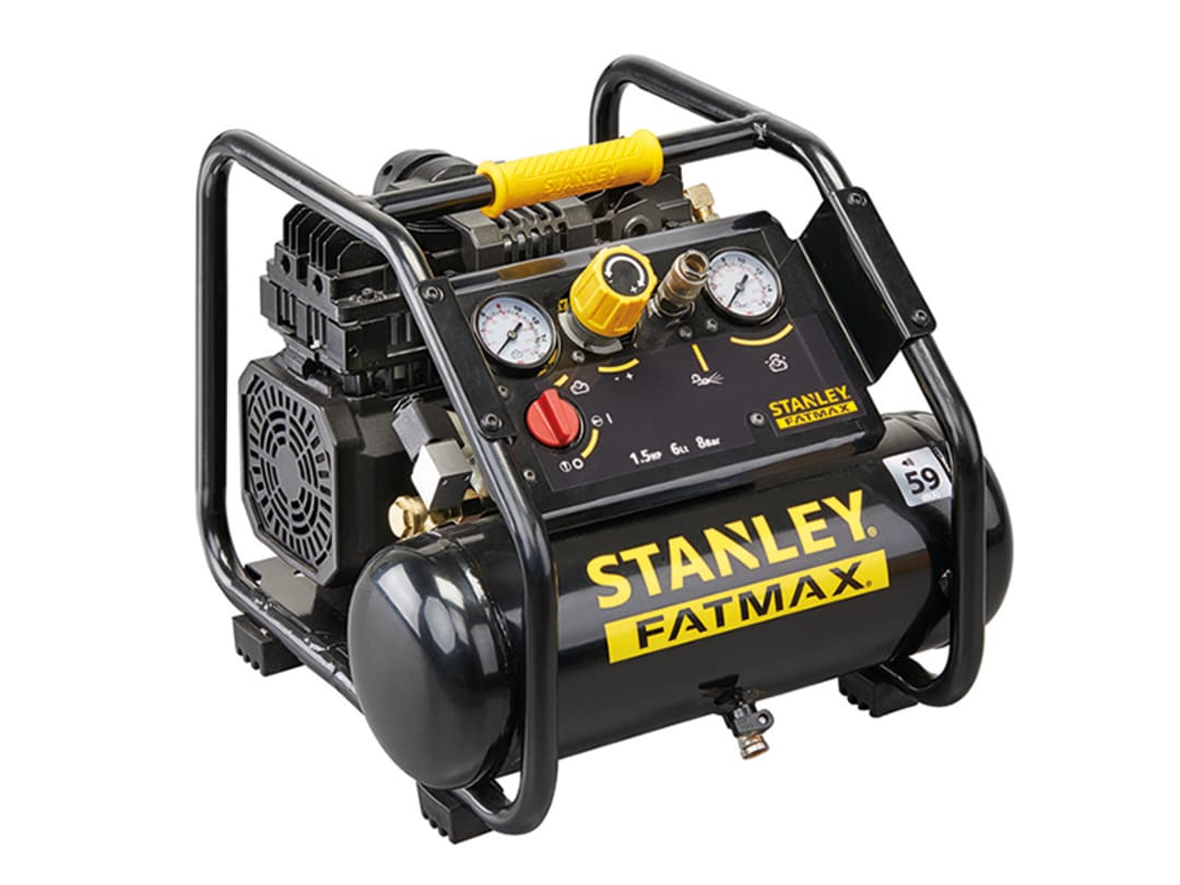 Stanley® Air Compressors Stanley Fatmax Siltek 1.5 Hp 8 Bar Compressor Fmxcms156he