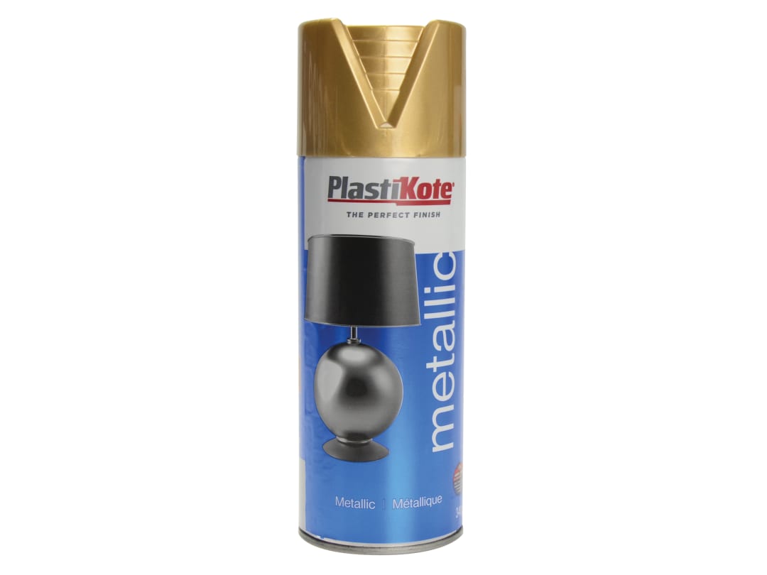 PlastiKote 440.0000620.076 620 Metallic Spray Gold 400ml - Image 4
