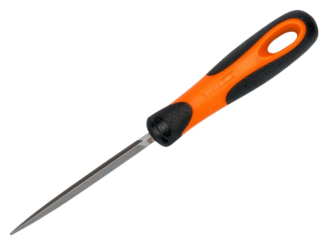 B&Q - 1-170-08-2-2 Three 3 Square Second Cut File 8 Inch 200mm Ergo Grip Handle - Image 6