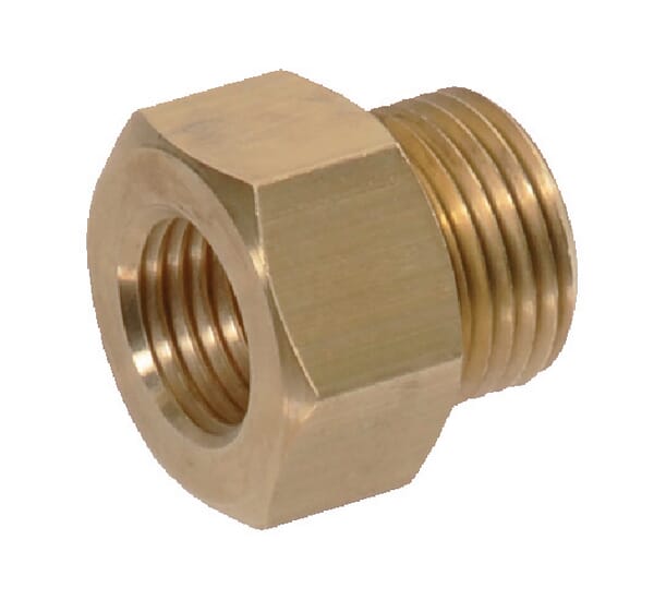 Reducing Adaptor female/male Brass M14x1.5-M18x1.5 I00084