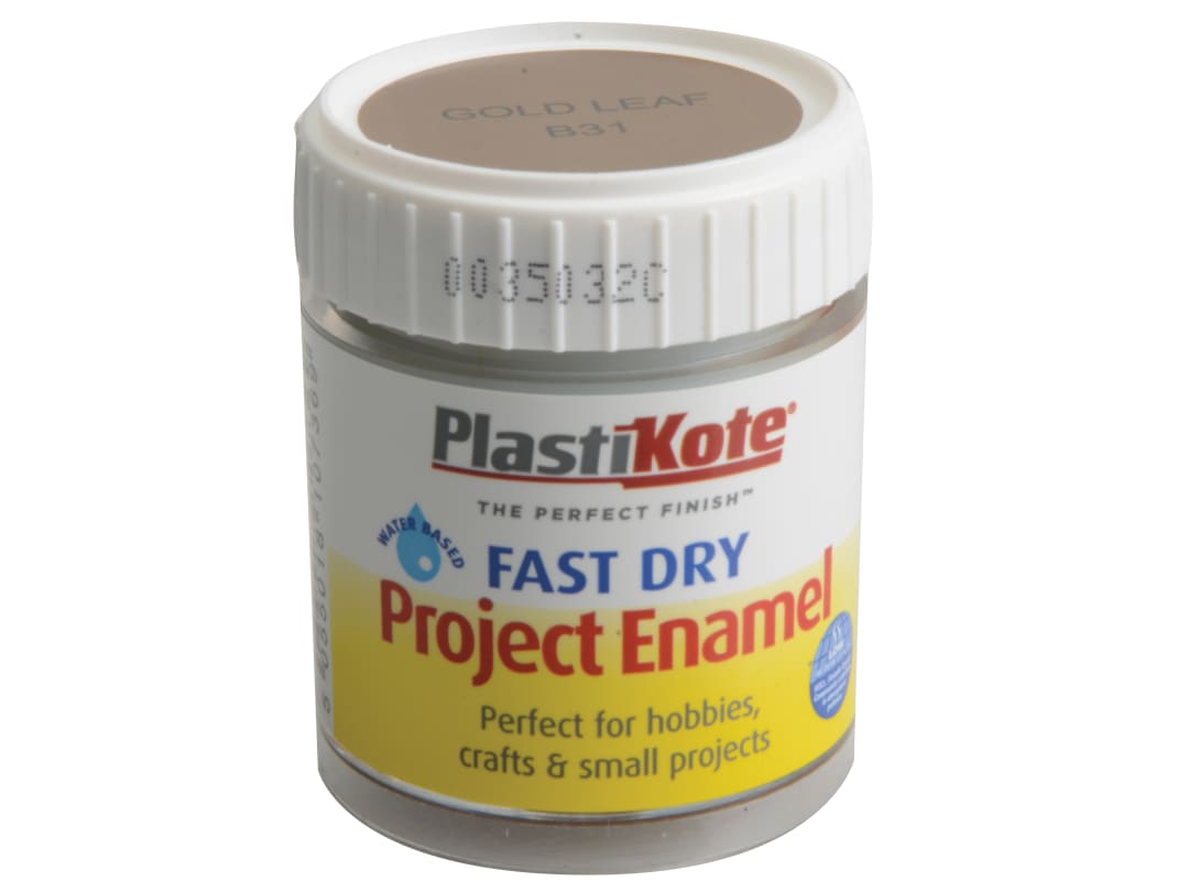 PlastiKote Fast Dry Enamel Paint B31 Bottle Gold Leaf 59ml PKTB31W - Image 4