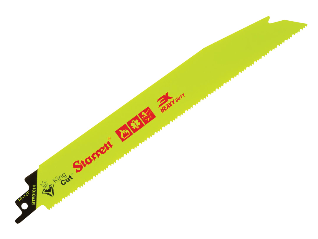 Starrett Btr91014-5 Btr91014-5 Bi-Metal King Cut™ Demolition Blade 228Mm 10-14 Tpi (Pack 5) - Image 4