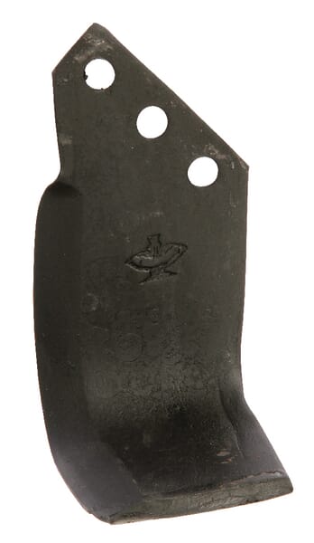 Non Original Rotovator blade RH 140x80x60mm 6mm thick suitable for Holder RB24401
