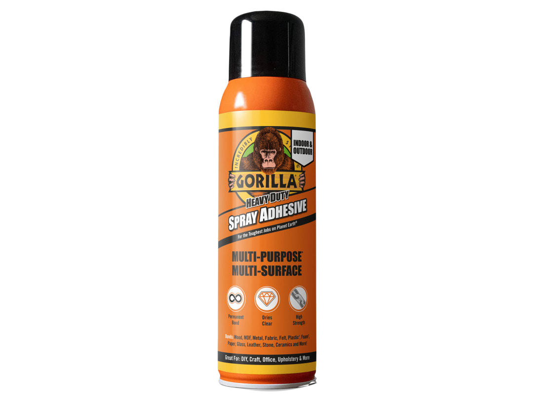 Gorilla Heavy Duty - Multi-Purpose Spray Adhesive - 400ml - New RRP £20 - Image 6