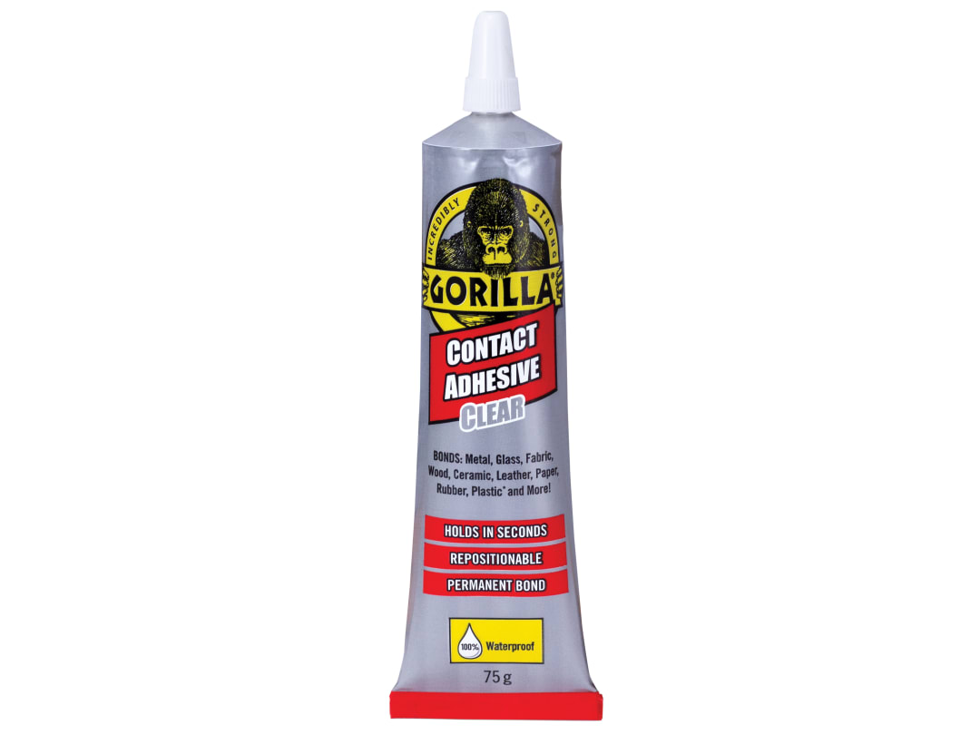 Gorilla Glue Contact Adhesive Clear 75g Tube - Image 34
