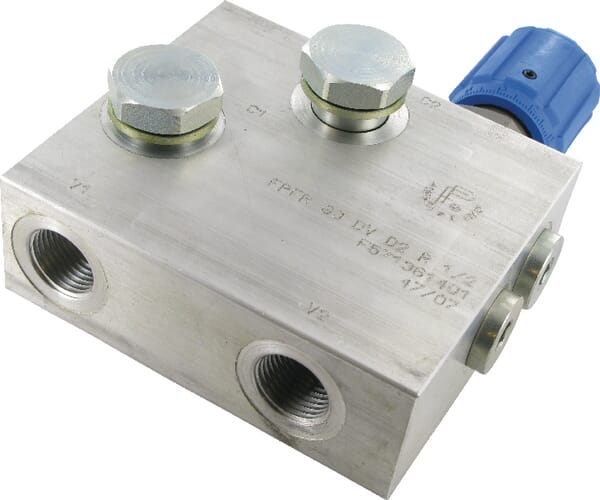 FluidPress Flow control valve 3-Way OMP/R/H FPRF90DVD2R12OMR