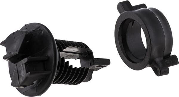 Gallagher Black Insulators For Nut-Type Electric Fences (X20) - Image 2