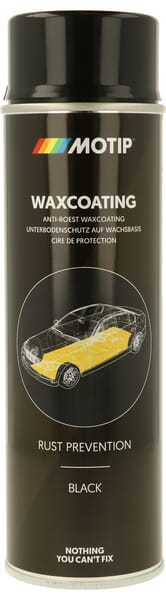 Motip Waxcoating Black Underbody Coating Car Rust Proofing Prevention 500ml - Image 3