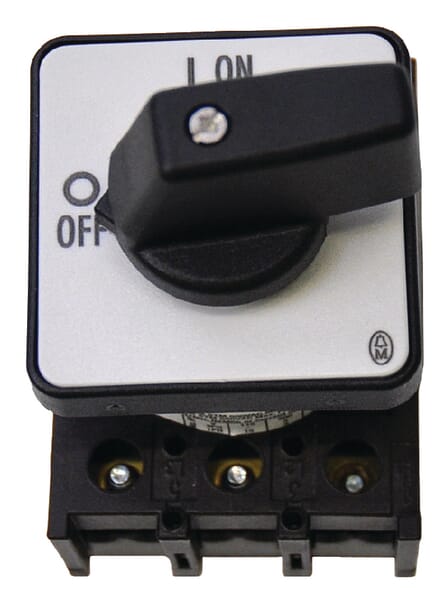 Eaton 3P rotary switch, 25 A P125E