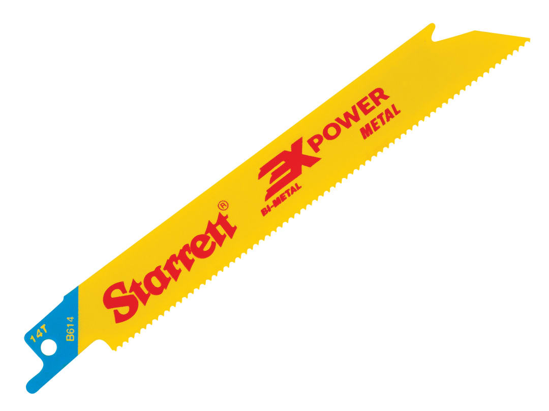 Starrett B614-5 Bi-Metal Reciprocating Blade Metal Straight 152Mm 14 Tpi Pack 5 - Image 5