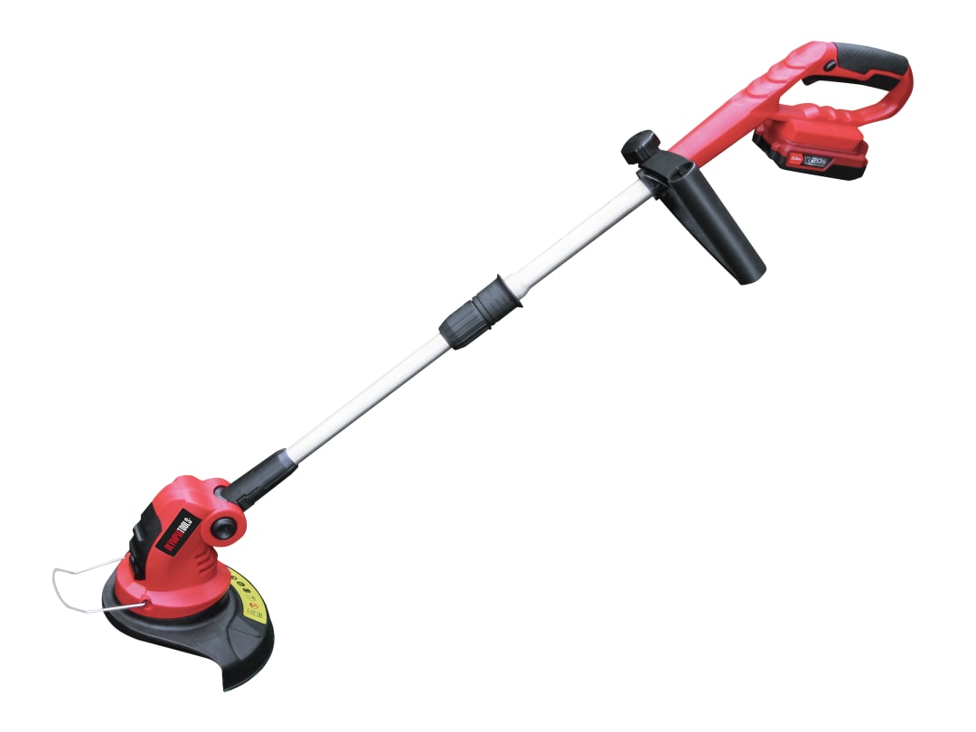 Olympia Power Tools X20S 20V Cordless Grass Trimmer - 2.0Ah Battery - Aluminium Shaft - Telescopic - Image 5