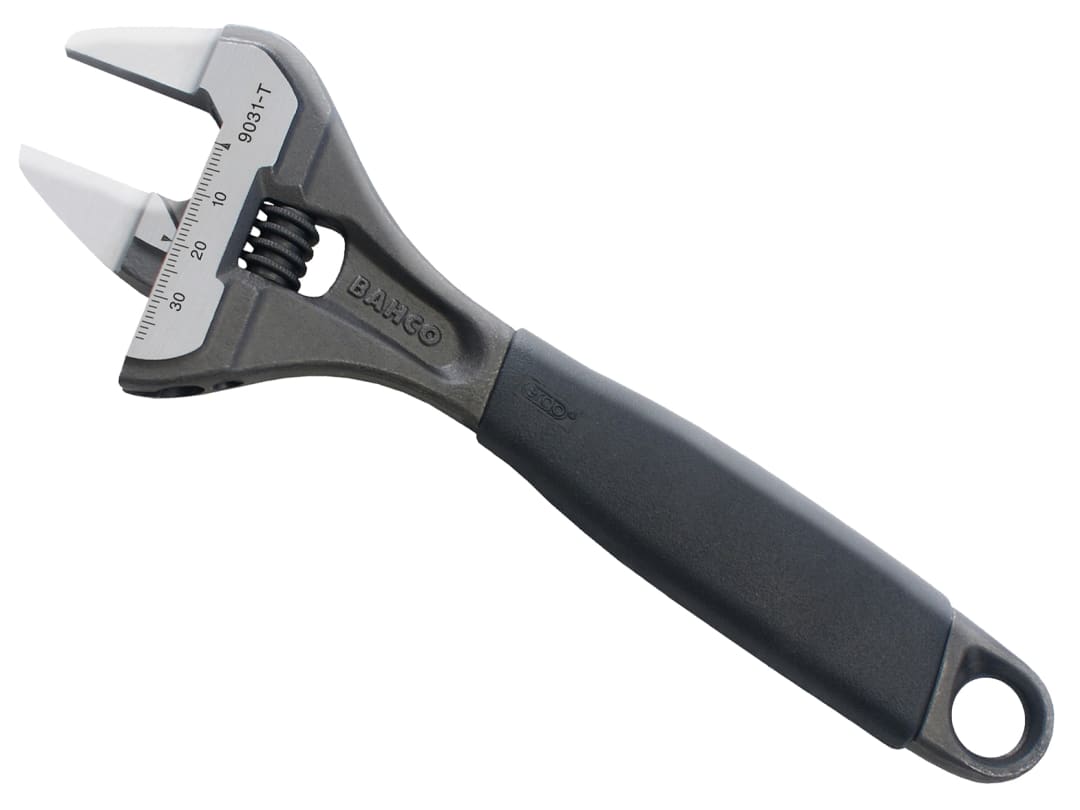 Japan NEW BAHCO 9029-T Thin Adjustable Wrench, Silver/Black, 170mm - Image 15