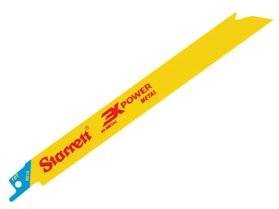 Starrett B818-5 Bi-Metal Reciprocating Blade 203Mm 18 Tpi (Pack 5) B818-5 - Image 6