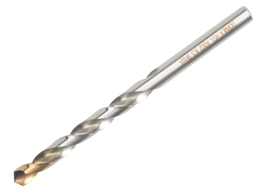 Dormer A002 HSS-TiN Coated Jobber Drill 6.50mm OL:101mm WL:63mm - Image 12