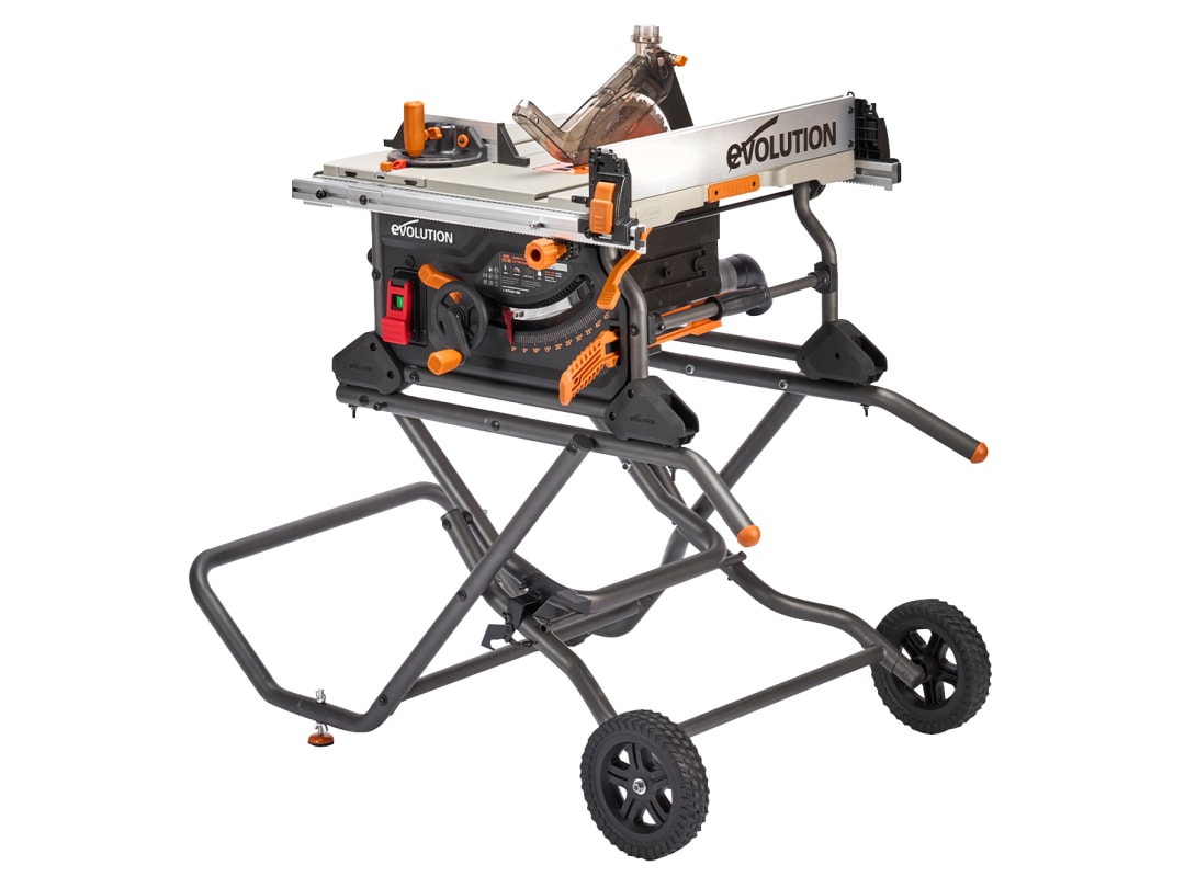 Evolution Light 119-0006 R255tbl Portable Table Saw With Stand 240V 1650W - Image 3