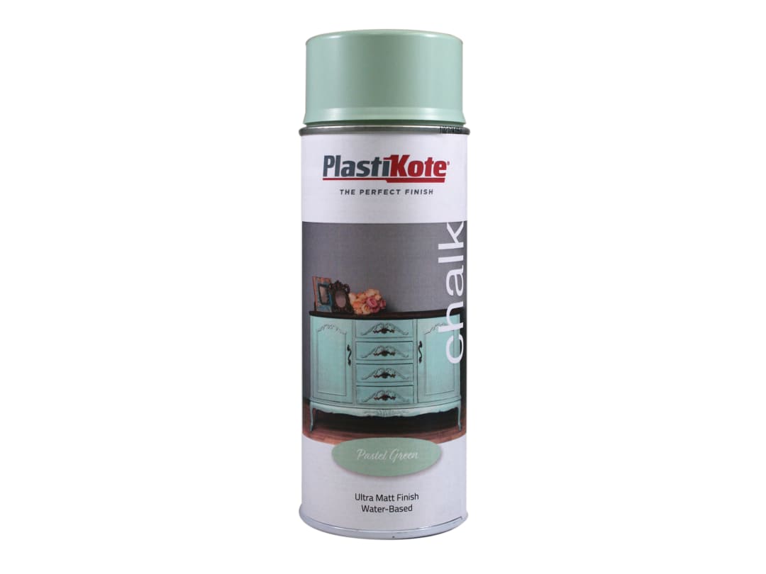 Plastikote Green Chalk Finish Spray Pastel 400Ml 027104 - Image 4