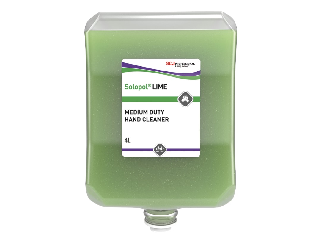 SC Johnson Professional Solopol Lime Hand Wash Cartridge 4 litre LIM4LTR