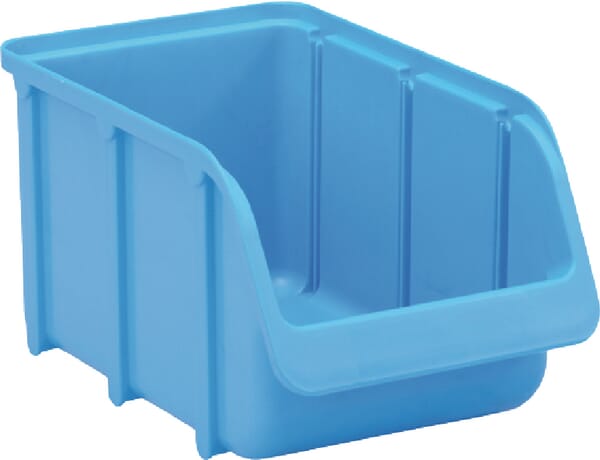 Hünersdorff Storage box 145x240x125mm, 3l capacity, blue polypropylene, Linbin no.3 by WE6733