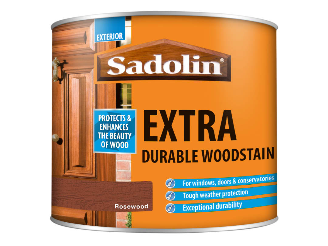 Sadolin Extra Durable Woodstain - Rosewood - 500ml - Image 8