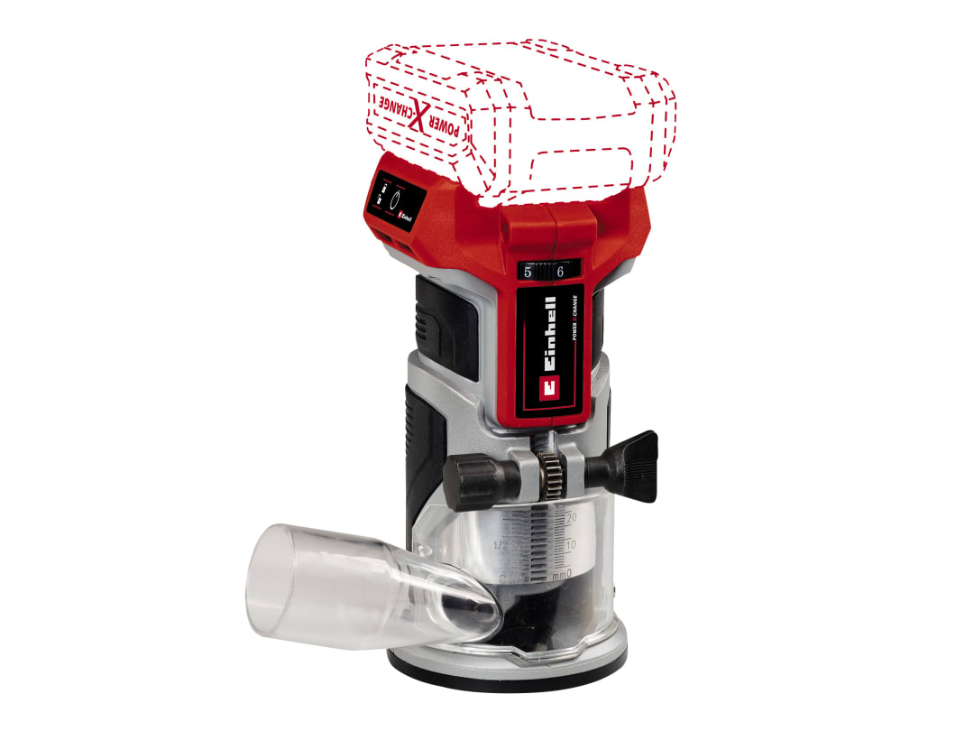 Einhell Professional TP-ET 18 Li BL 18v Cordless Brushless Trim Router No Batteries No Battery Charger No Case - Image 9