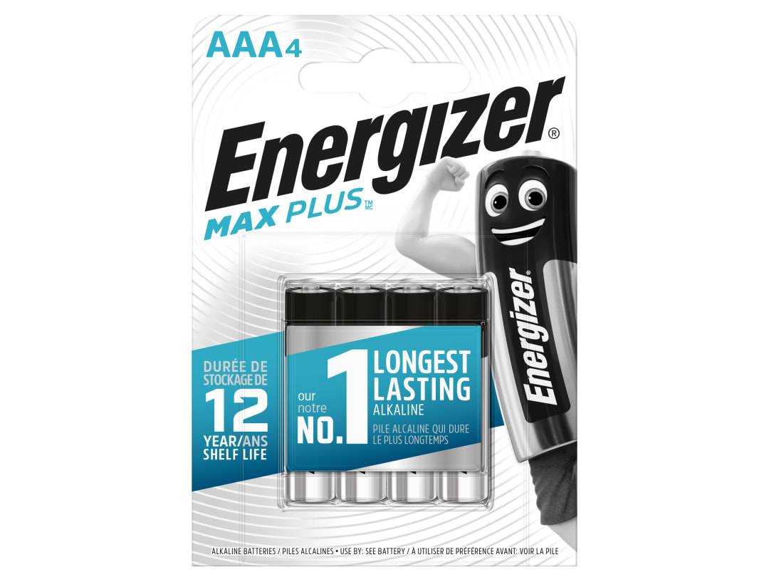 4 Pack Energizer Max Plus AAA Batteries for TV Remotes and Controllers - Image 16
