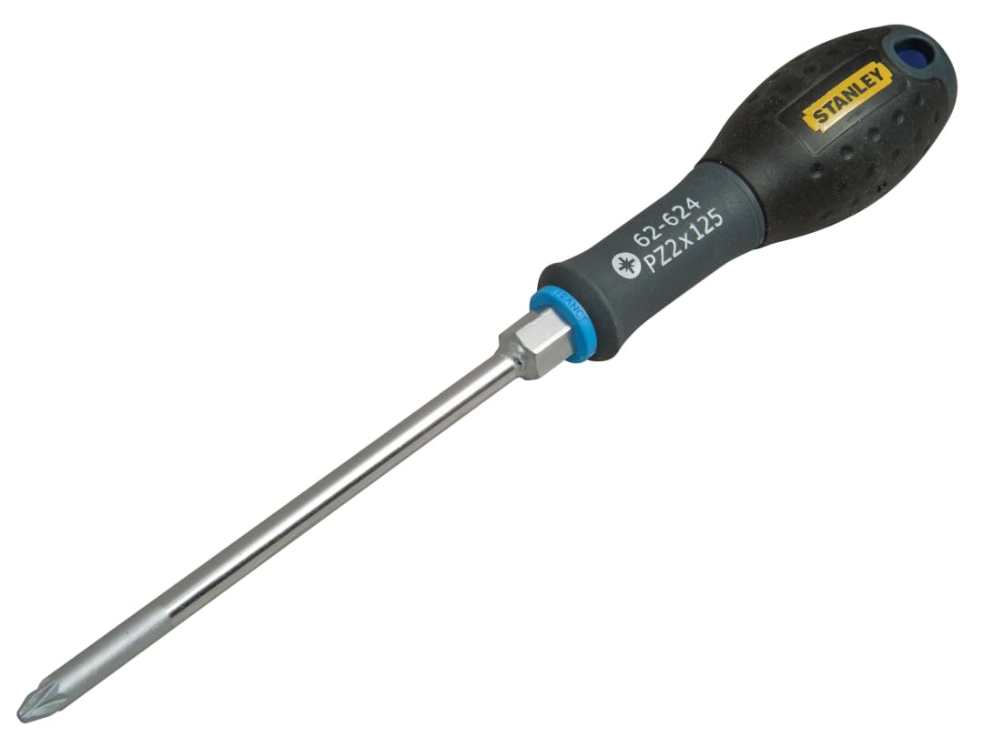 Stanley Tools Fatmax Bolster Screwdriver Pozi Tip Pz2 X 125Mm STA062624 - Image 5