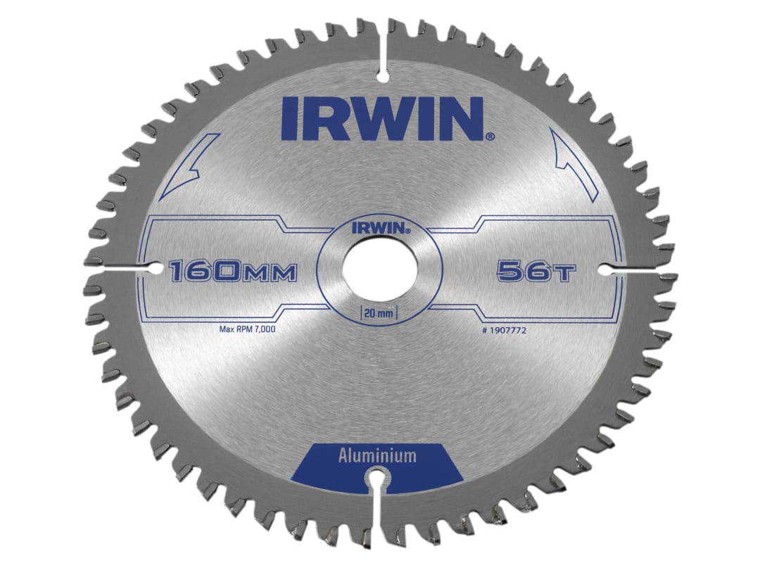 IRWIN® Professional Aluminium Circular Saw Blade 160 x 20mm x 56T TCG IRW190777 - Image 7