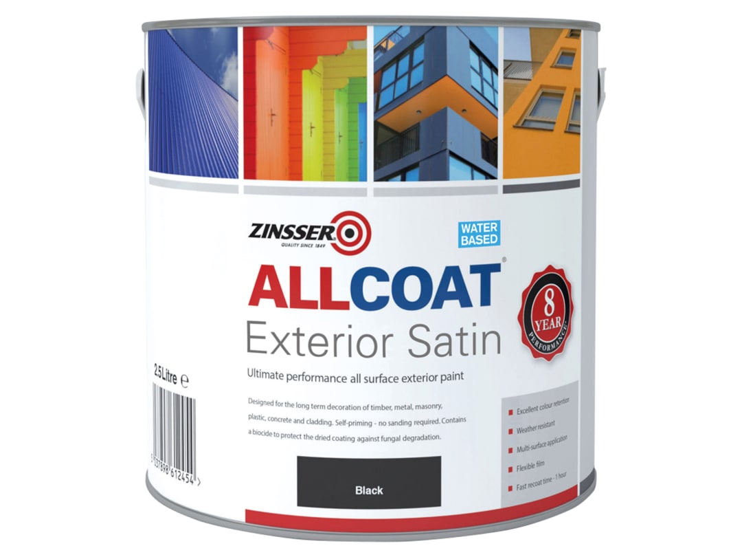 Zinsser Black Zn7200003c1 Allcoat® Exterior 2.5 Litre - Image 11