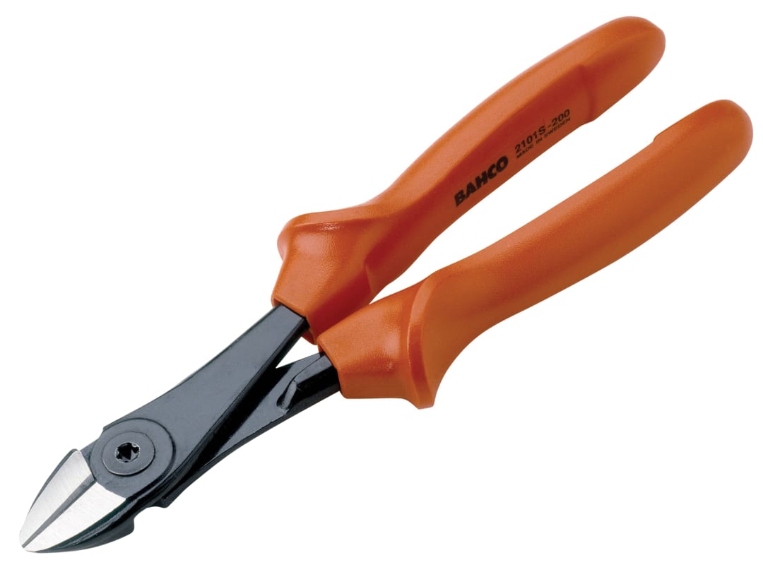 Bahco Black 2101S Insulated Side Cutting Pliers 200Mm 2101S-200