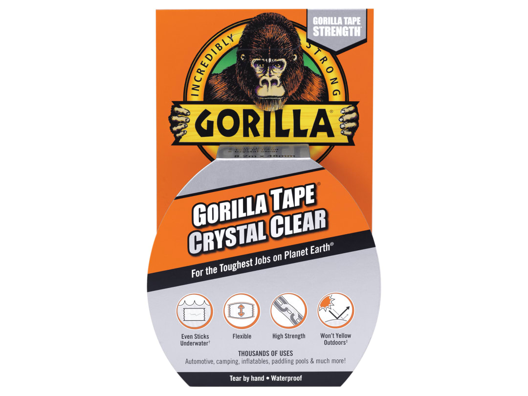 Gorilla Glue Gorilla Clear Repair Tape 8.2m - PACK (6) - Image 25