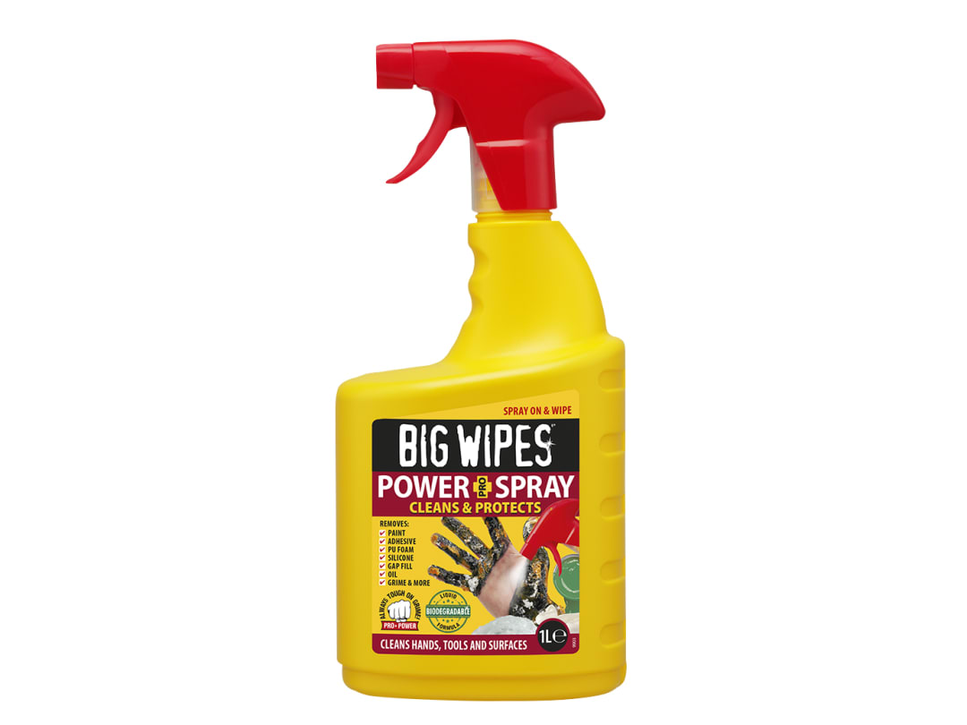 Big Wipes Power Spray Pro+ bio cleaning formula 1L - Image 5