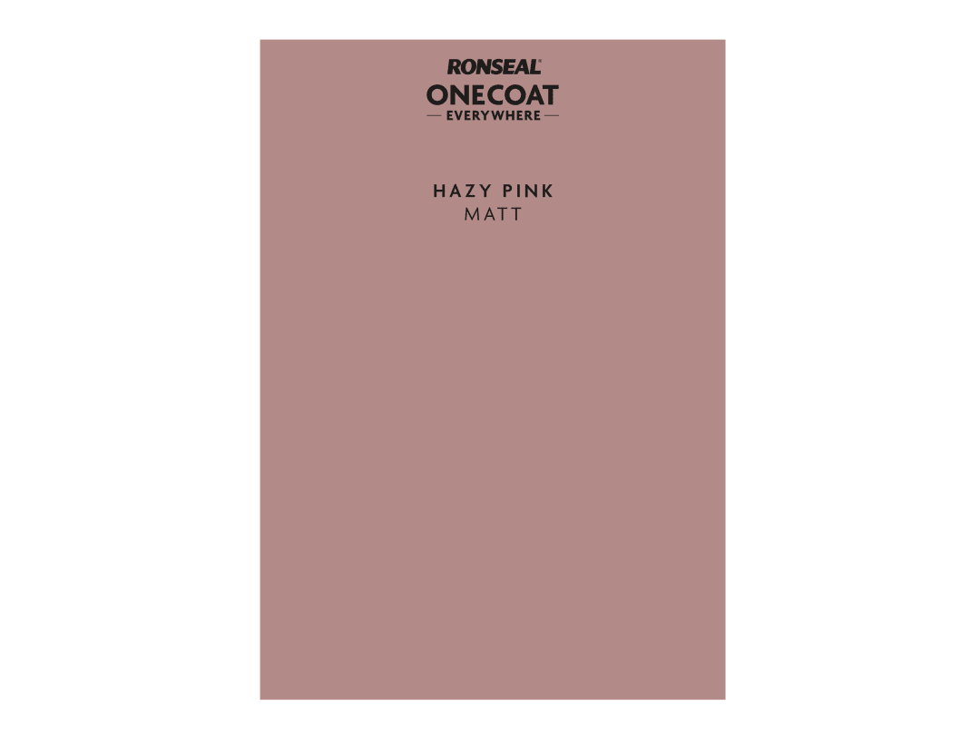 Ronseal Pink Peel & Stick Everywhere Hazy 21 X 15 Cm Kcb.7415603.82304.00