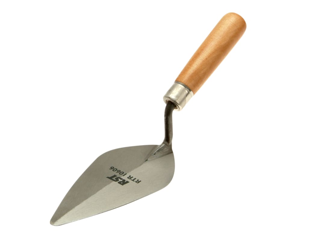 R.s.t. Unisex Silver Pointing Trowel London Pattern Wooden Handle 6In In - Image 5