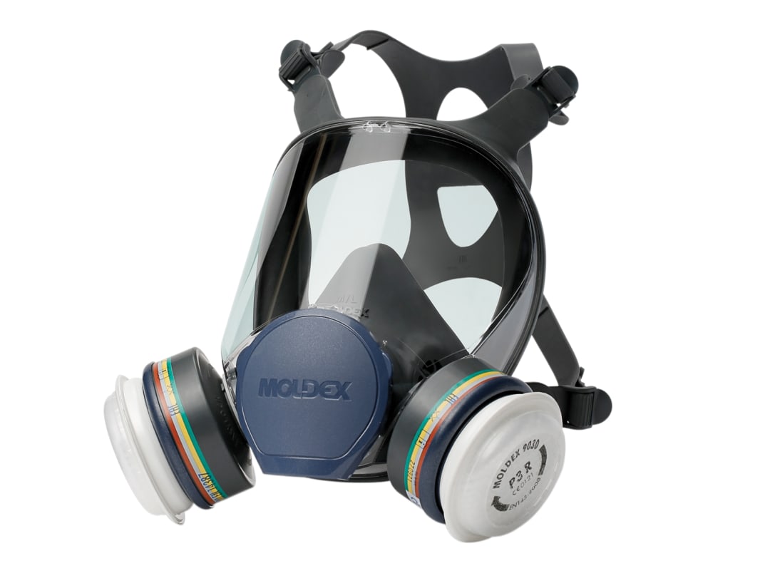 Moldex 943201 Series 9000 Full Face Mask (Medium) + 2 X Abek1P3 R Filters