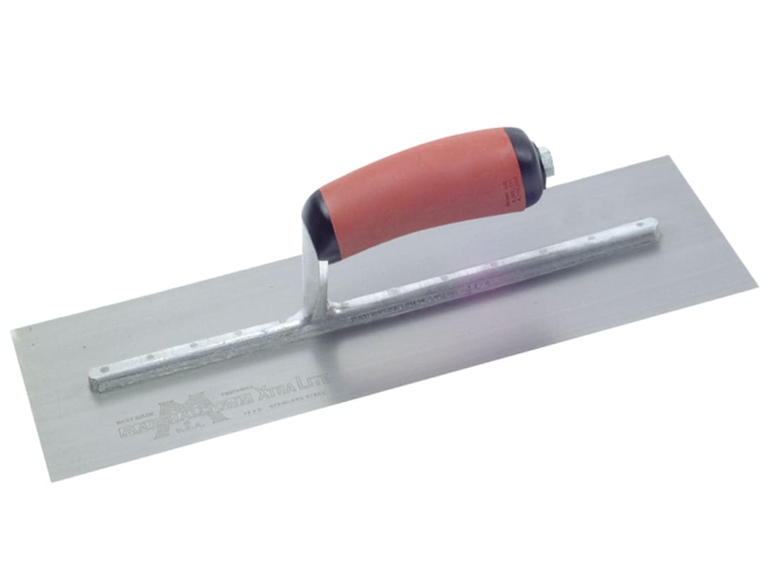 Marshalltown Pre-Worn Stainless Steel Plasterers Trowel - Image 12