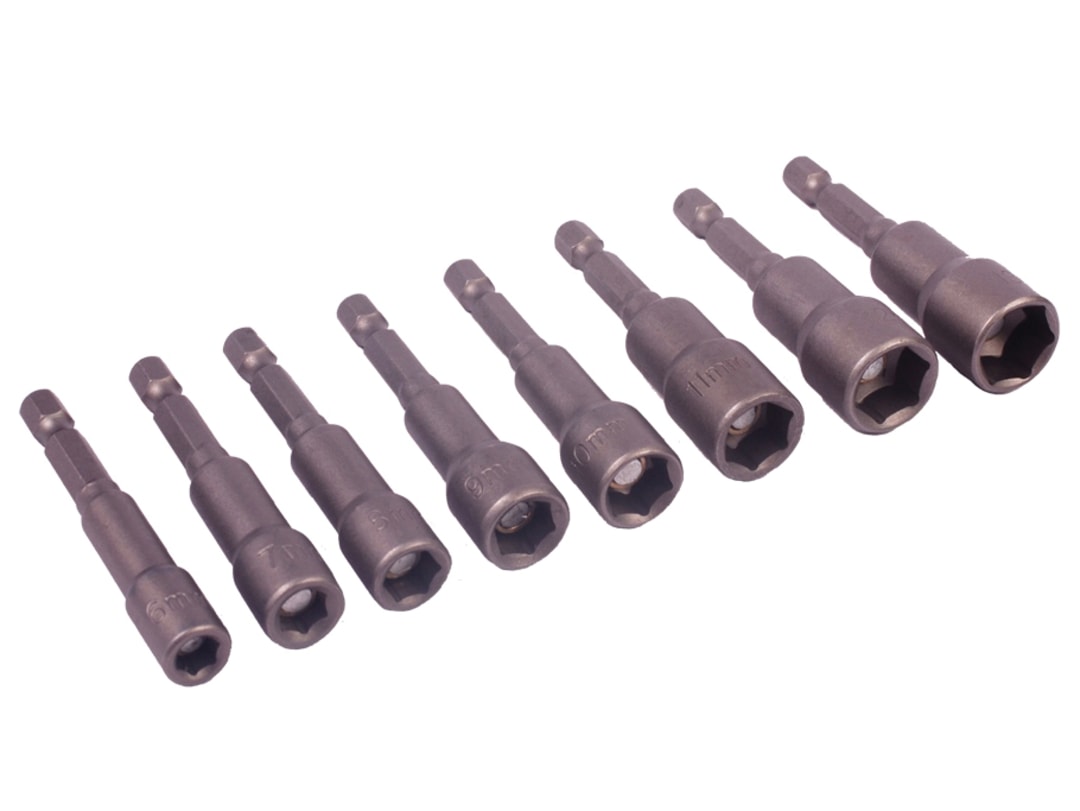 Blue Spot 8 Piece Magnetic 1/4in Hex Nut Driver Set 6mm to 13mm 14107 - Image 17