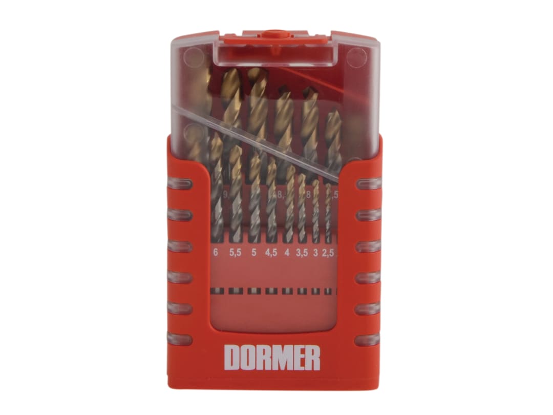 Dormer A087 No 201 19 Piece Hss Tin Coated 1.0Mm-10Mm By 0.5Mm Drill Set - Image 14
