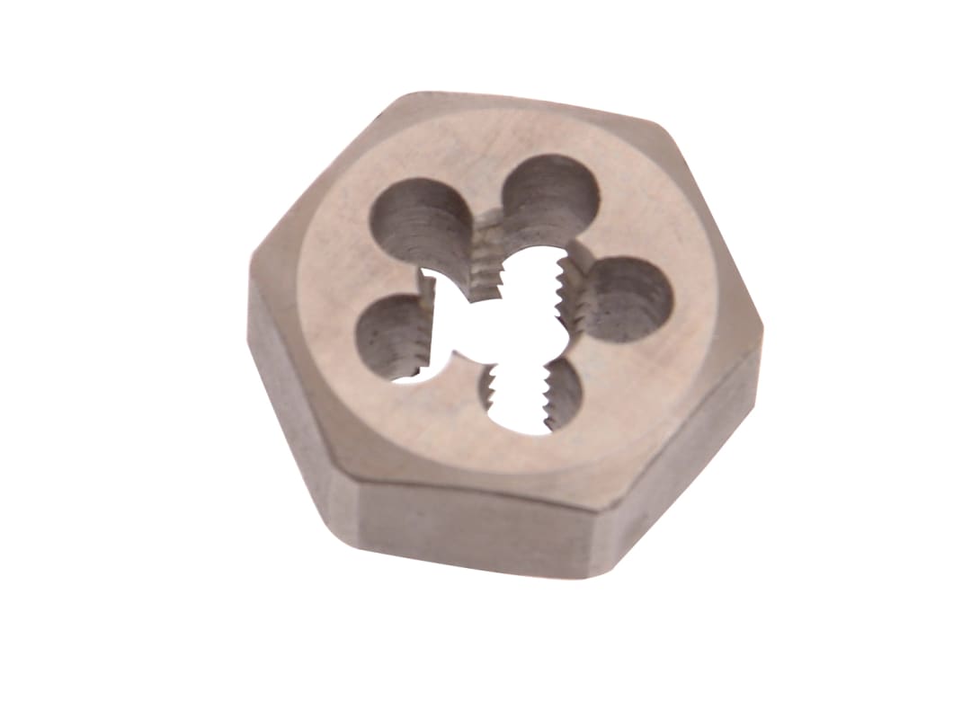 Dormer F302M12 Series F302 HSS Die Nut, Bright Finish, M12 x 1.75mm x 1/2" - Image 9