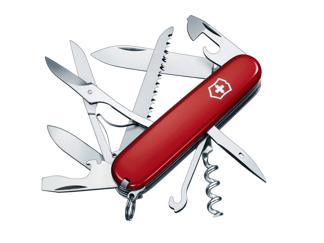 Victorinox Huntsman Swiss Army Knife Red 1.3713.B1