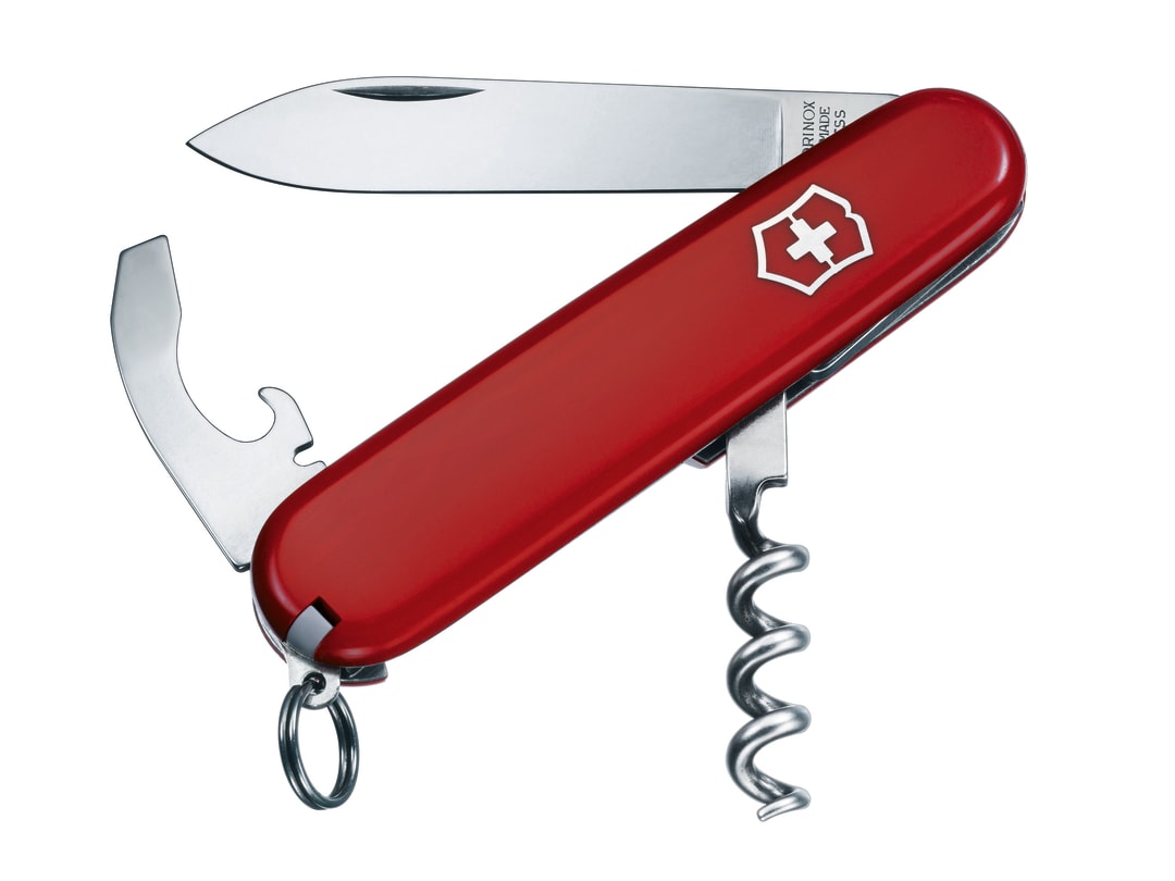 Victorinox 03303B1 Waiter Swiss Army Knife Red Blister Pack - Image 3