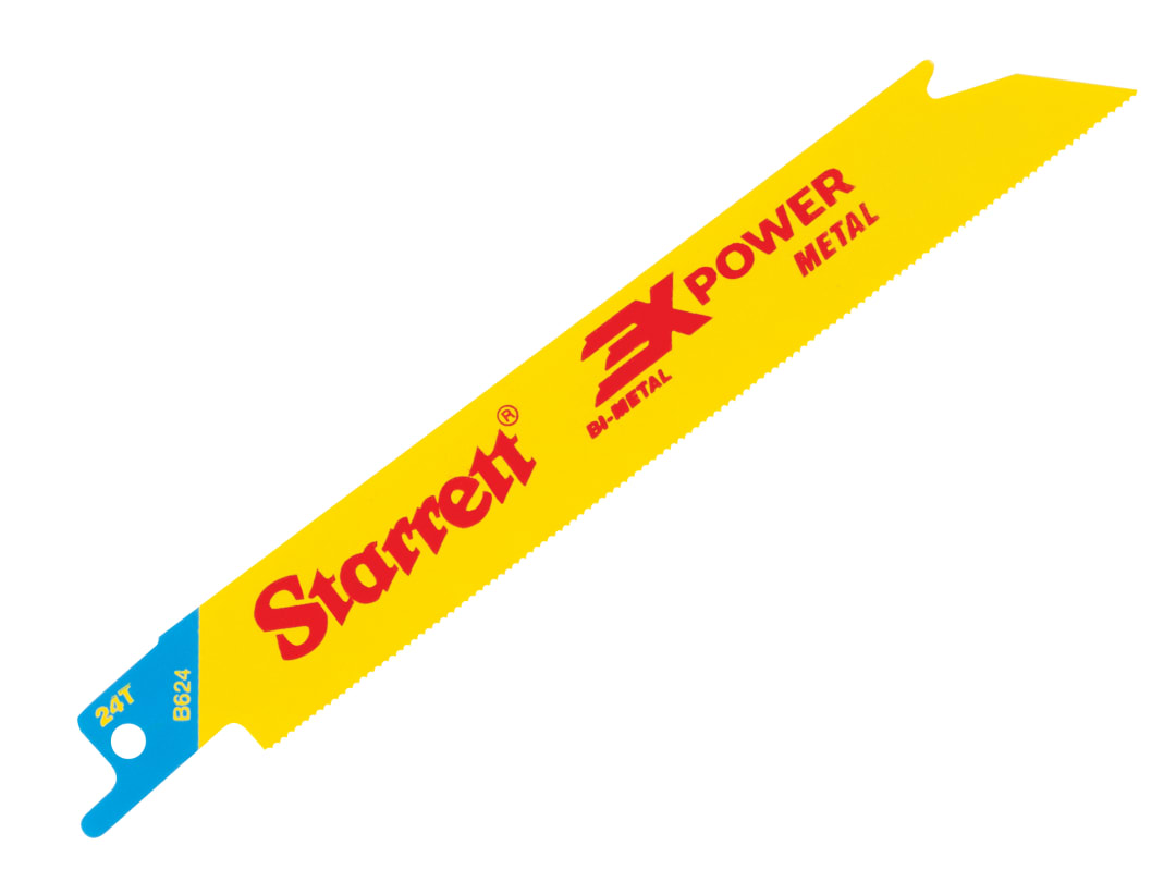 Starrett B624-5 Bi-Metal Reciprocating Blade Metal Straight 152Mm 24 Tpi Pack 5 - Image 5