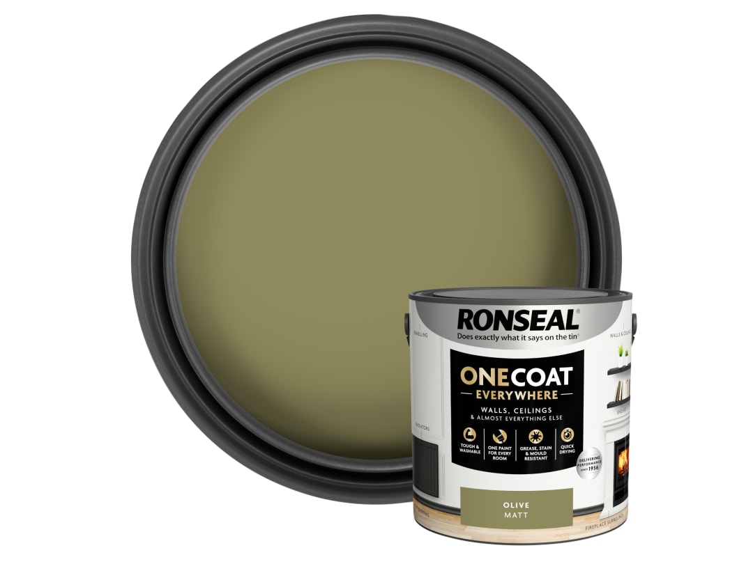Ronseal One Coat Everywhere Olive 2.5L Kcb.7015103.62404.76 - Image 6
