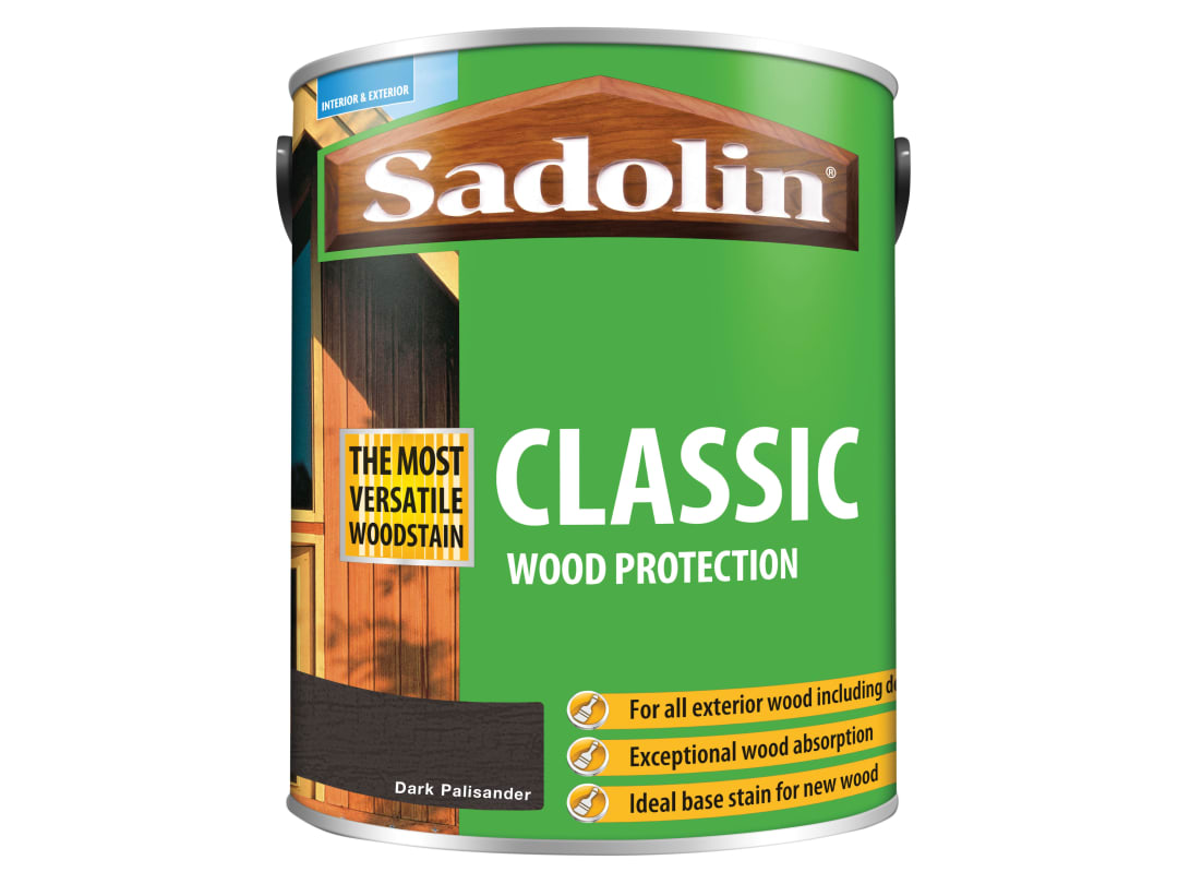 Sadolin 5028477 Classic Wood Protection Dark Palisander 5 Litre 5721147660937 - Image 9