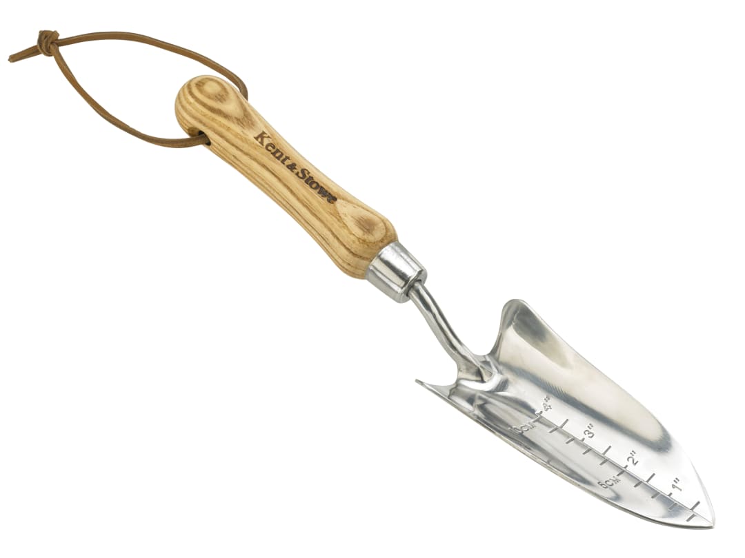 Kent & Stowe Unisex Beige Stainless Steel 'Hand Transplanting Trowel' In - Image 9