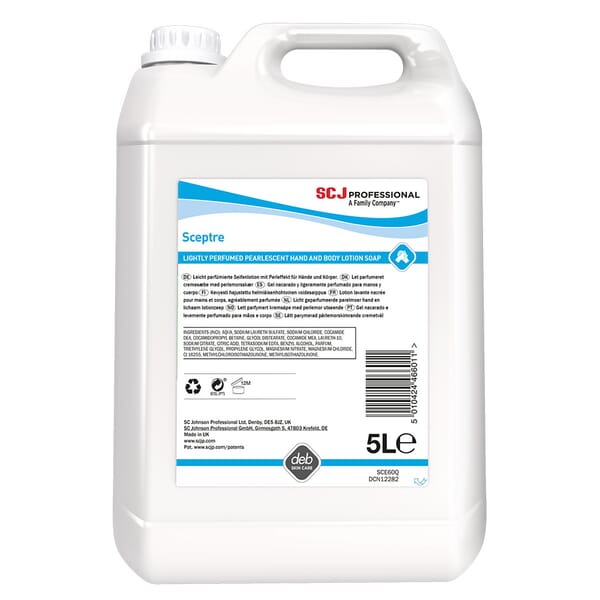 SC Johnson Professional Sceptre H and and Body lotion 5L SCE60Q