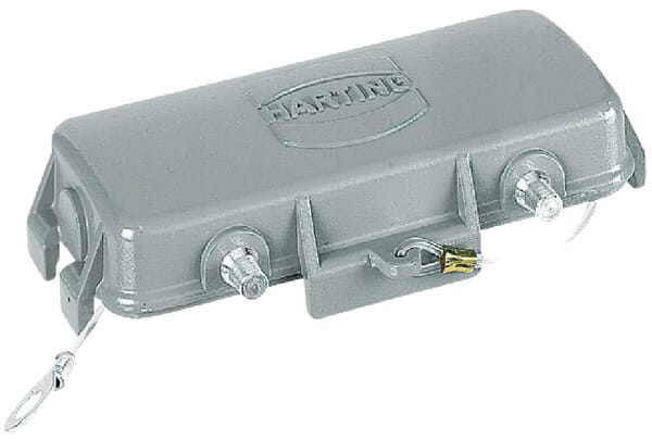 Harting Cover 16B With 4 Pegs, Metal 09300165425